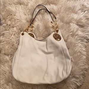 Michael Kors White Purse